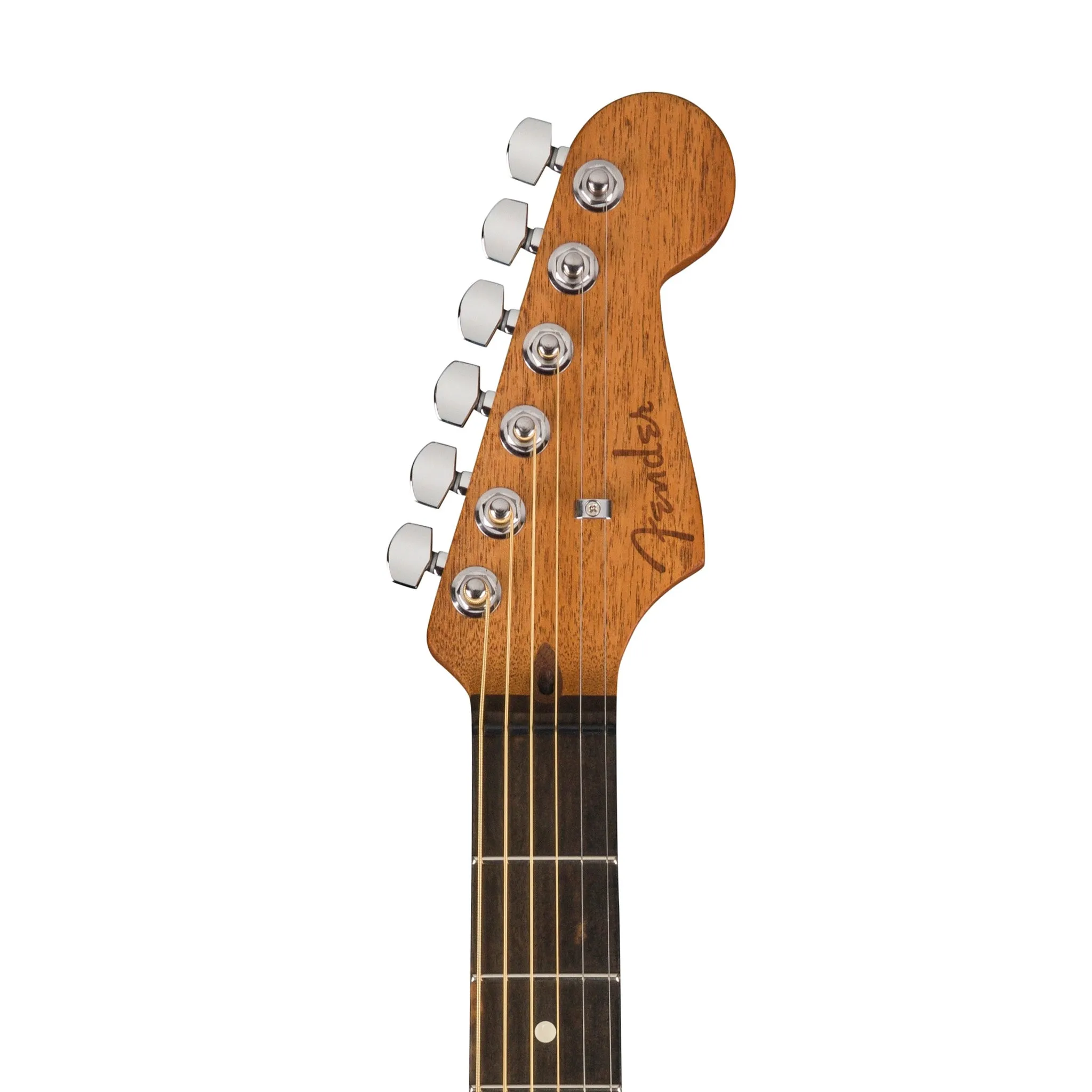 Fender American Acoustasonic Jazzmaster All Mahogany Acoustic-Electric Gtr w/Bag, Ebony FB, Natural