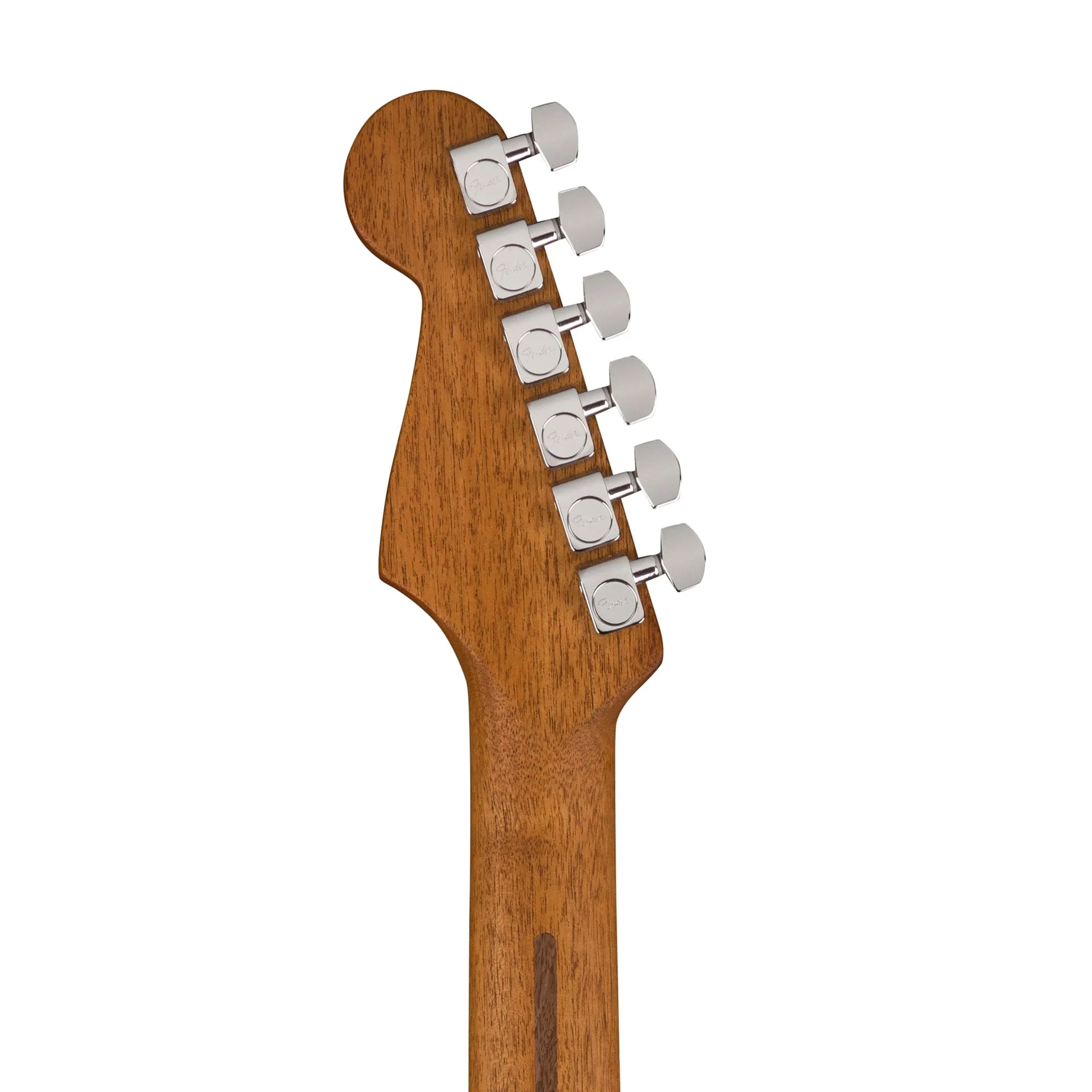 Fender American Acoustasonic Jazzmaster All Mahogany Acoustic-Electric Gtr w/Bag, Ebony FB, Natural