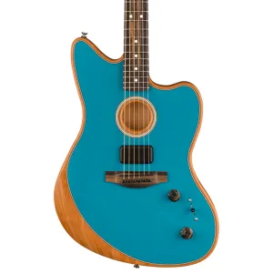 Fender American Acoustasonic® Jazzmaster®, Ocean Turquoise, Ebony Fingerboard