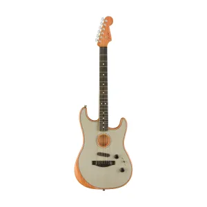 Fender American Acoustasonic Stratocaster w/Bag, Transparent Sonic Blue