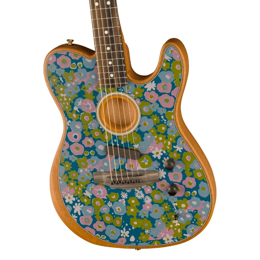 Fender American Acoustasonic Telecaster - Blue Flower