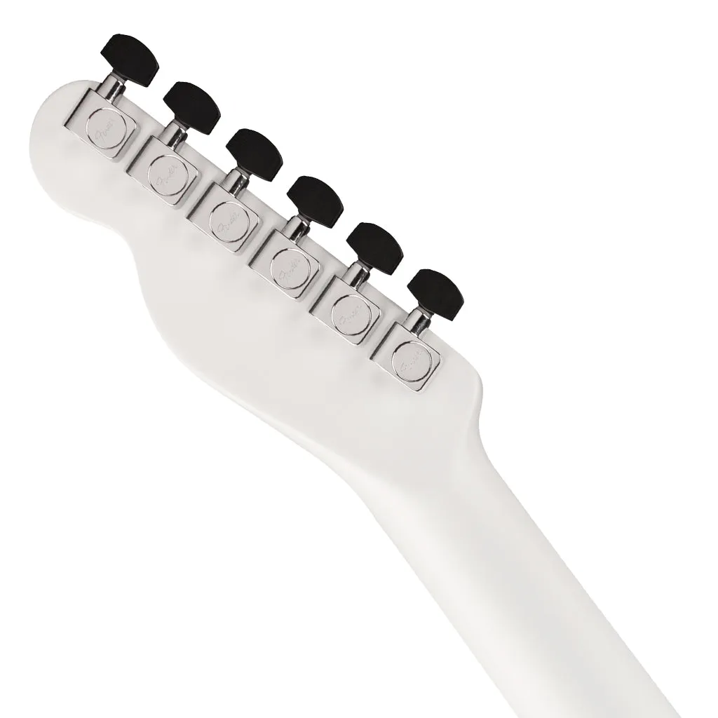 Fender Limited Edition Finneas American Acoustasonic Telecaster with Ebony Fingerboard - Satin Arctic White