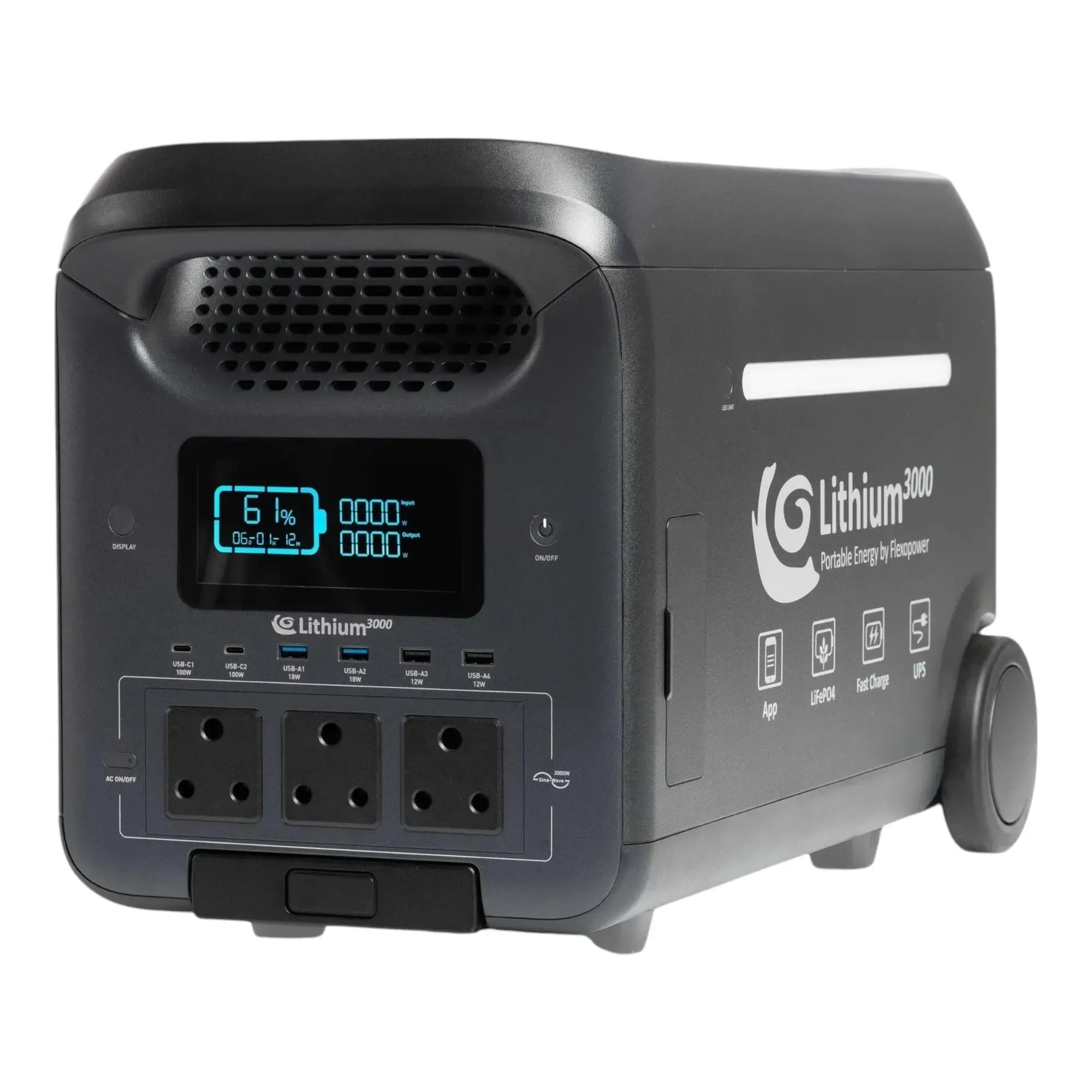 Flexopower Portable Power Station 200amp 3000w  - Due end March