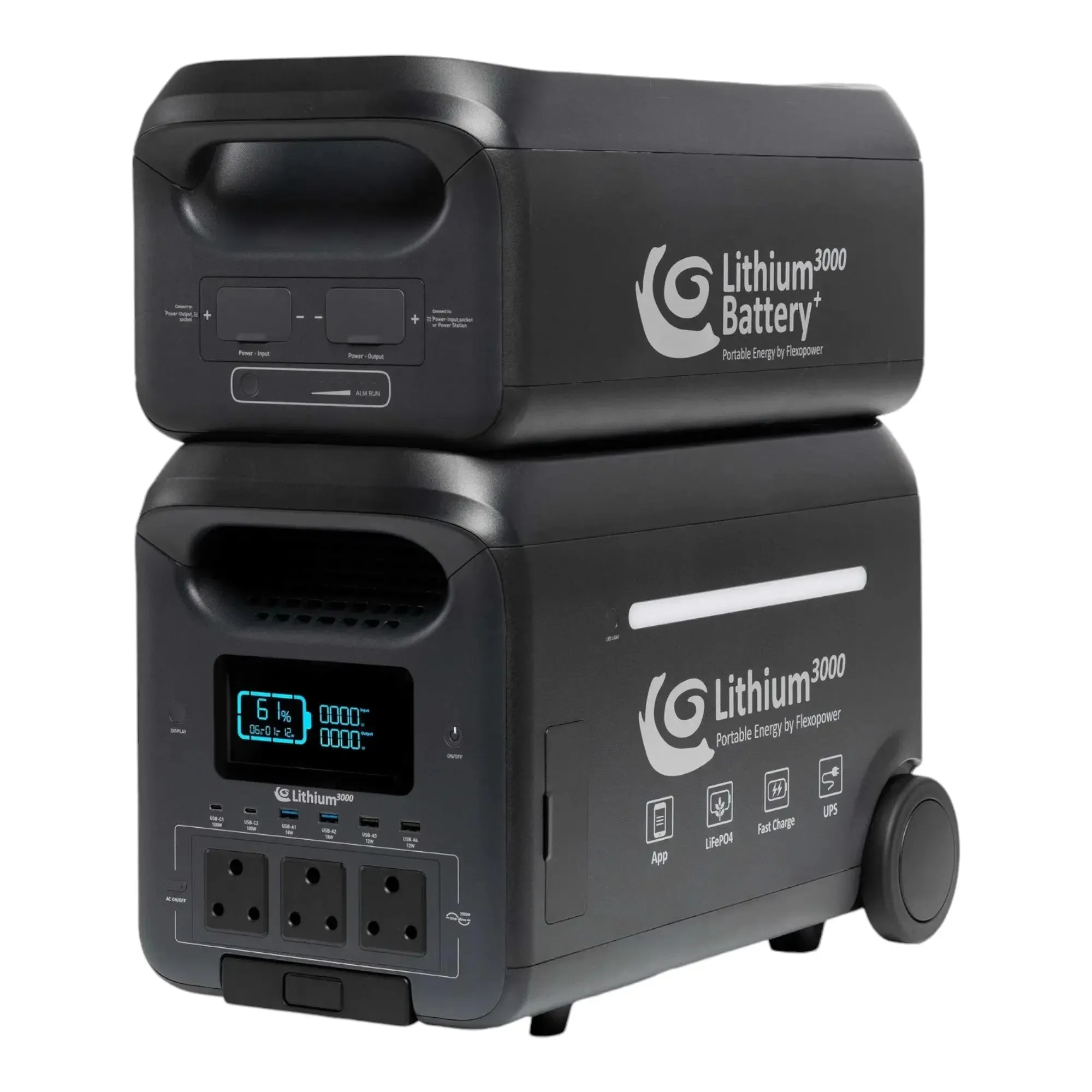 Flexopower Portable Power Station 200amp 3000w  - Due end March