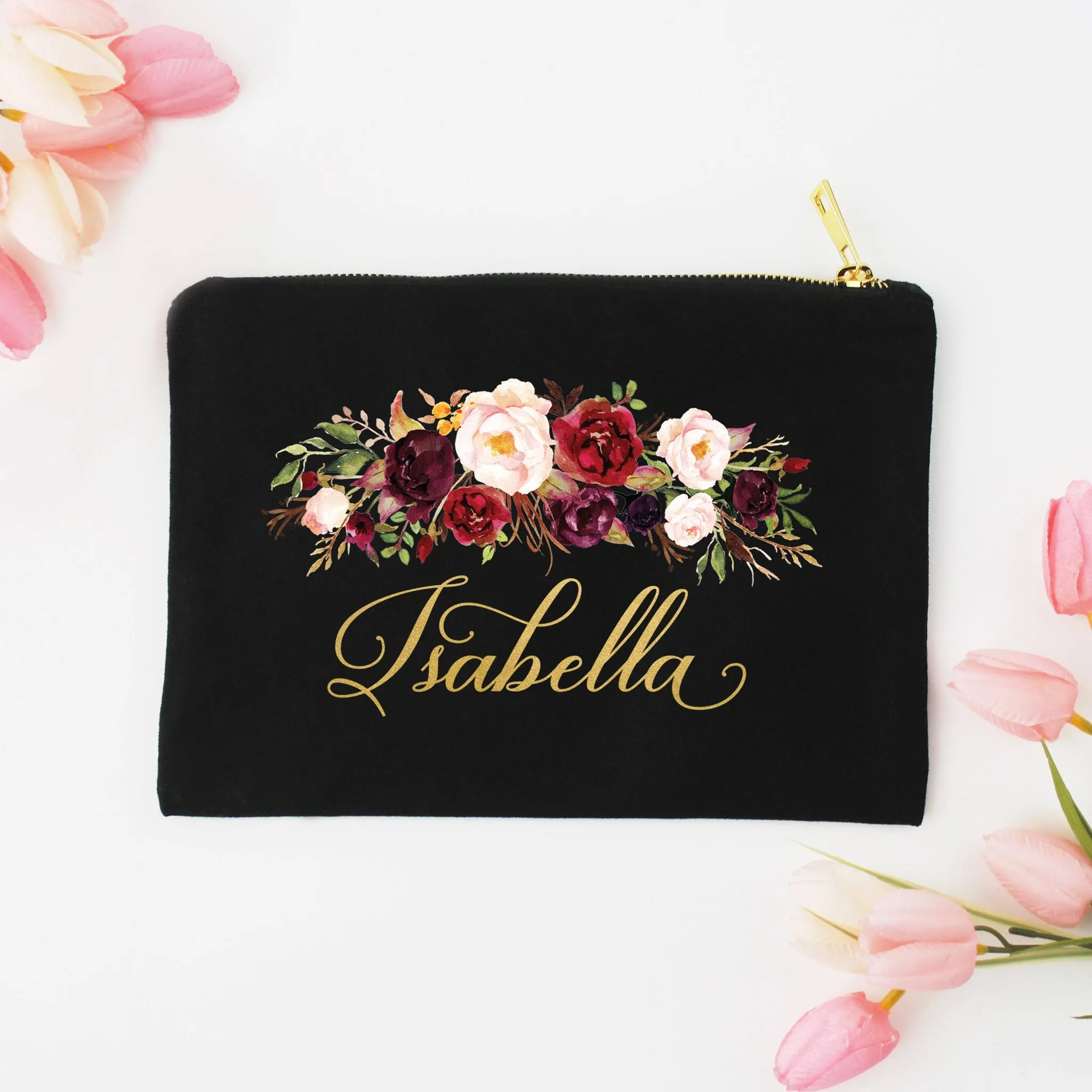 Floral Cosmetic Bag #7