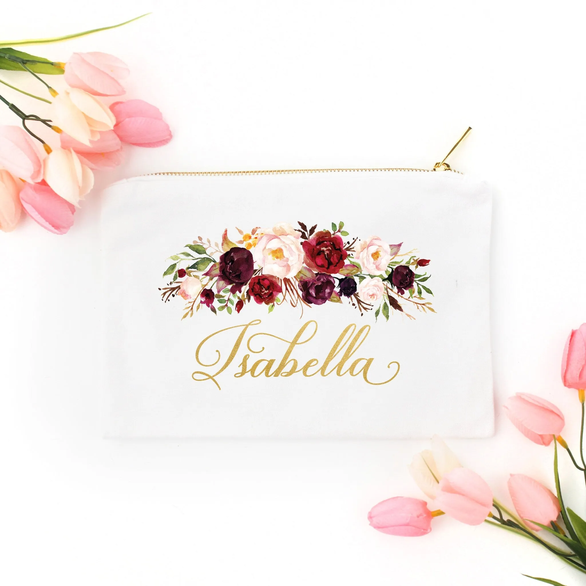 Floral Cosmetic Bag #7