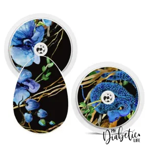 Flowers & Snakes - Bubble Reader Sticker