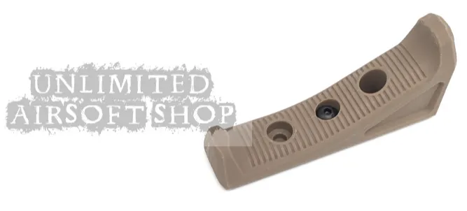 FMA Angled Fore Grip Keymod Grip - Tan