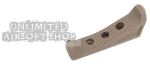 FMA Angled Fore Grip Keymod Grip - Tan