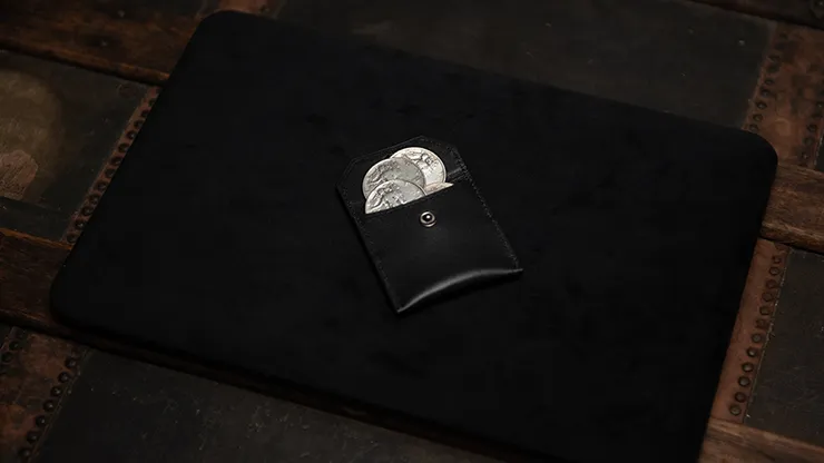 FPS Coin Wallet Black (Gimmicks and Online Instructions) by Magic Firm