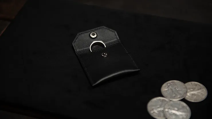FPS Coin Wallet Black (Gimmicks and Online Instructions) by Magic Firm
