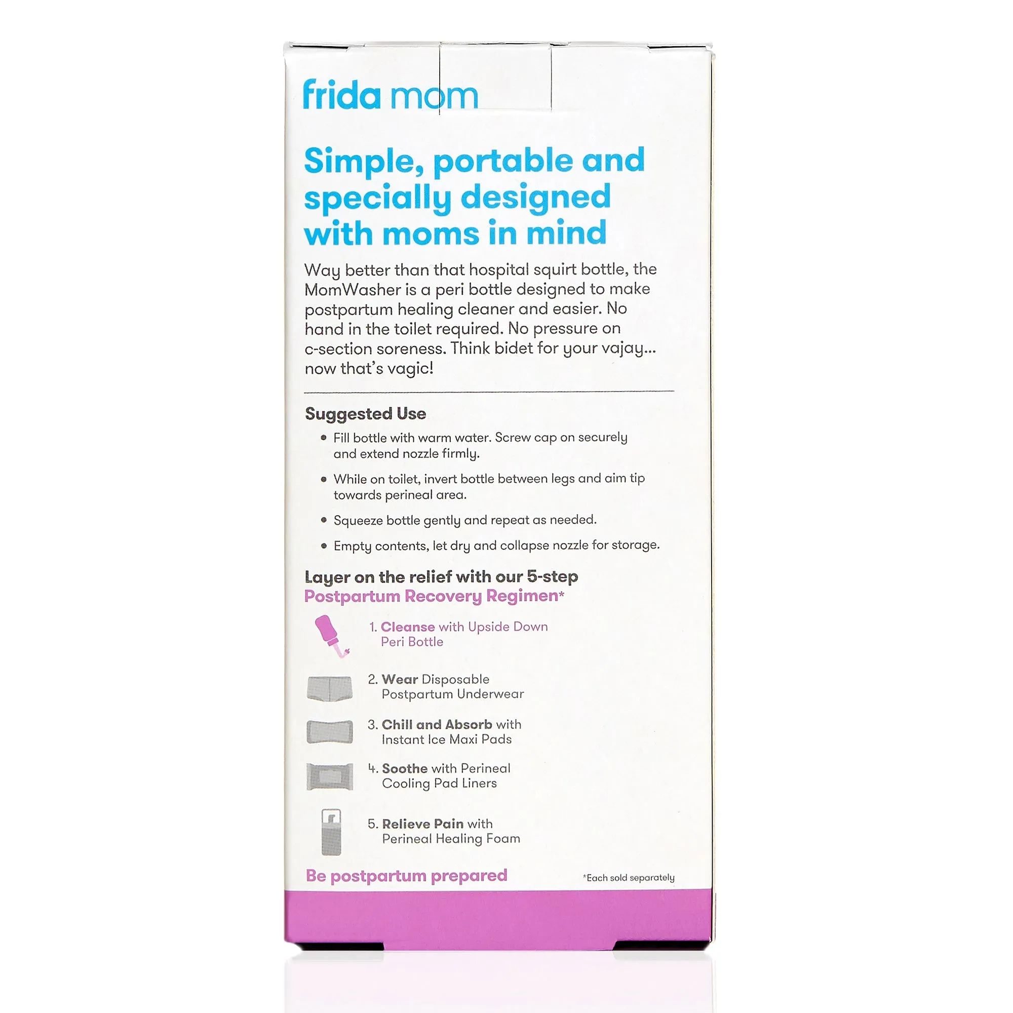 FridaMom Upside Down Peri Bottle