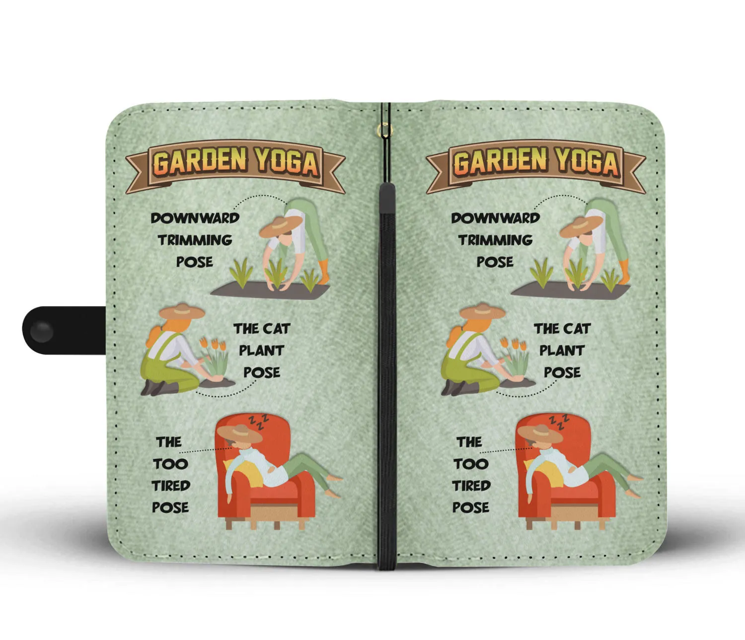 Garden Yoga - RFID Wallet Phone Case