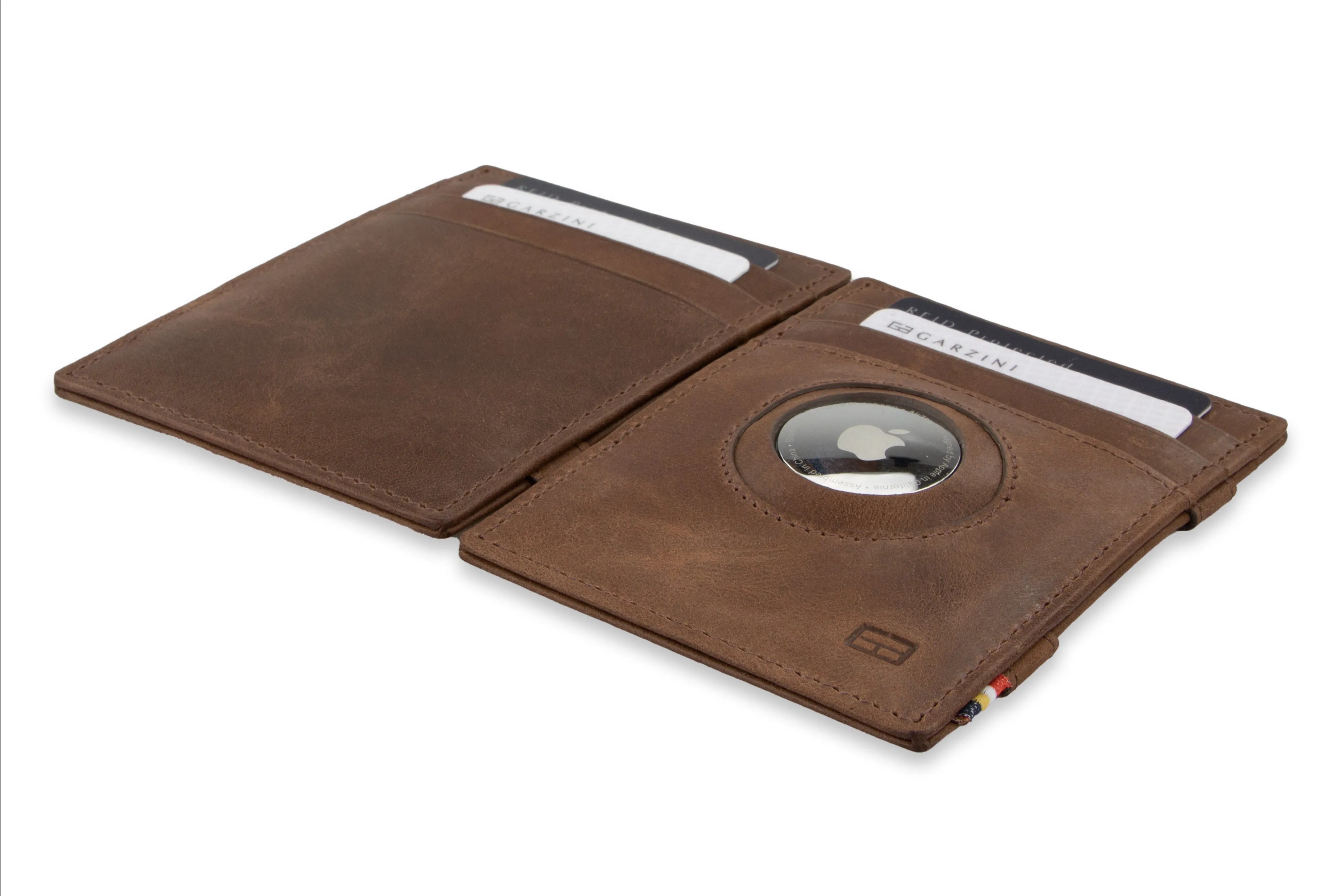 Garzini Essenziale Magic AirTag Wallet Brushed