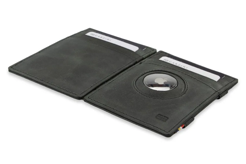Garzini Essenziale Magic AirTag Wallet Brushed