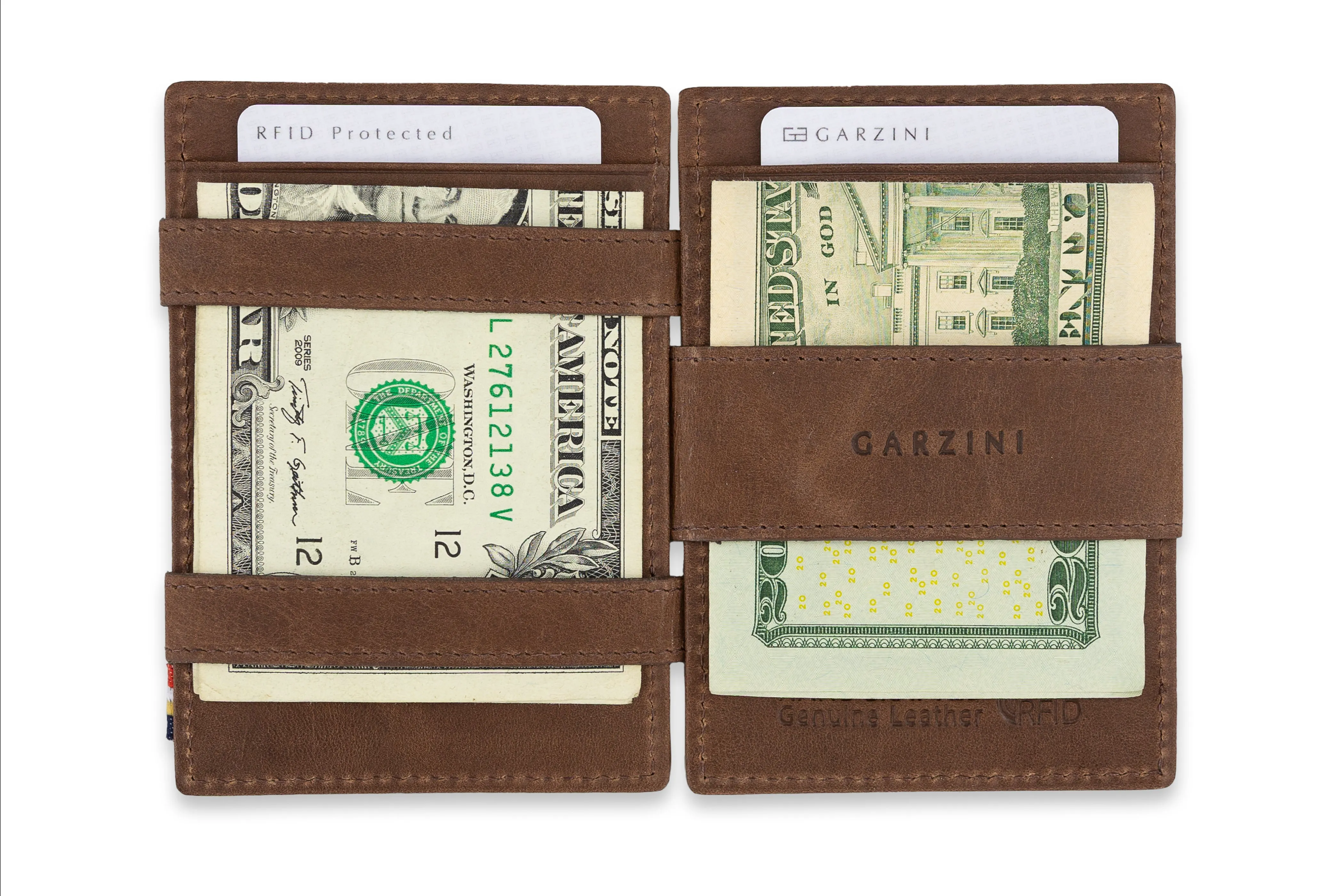 Garzini Essenziale Magic AirTag Wallet Brushed