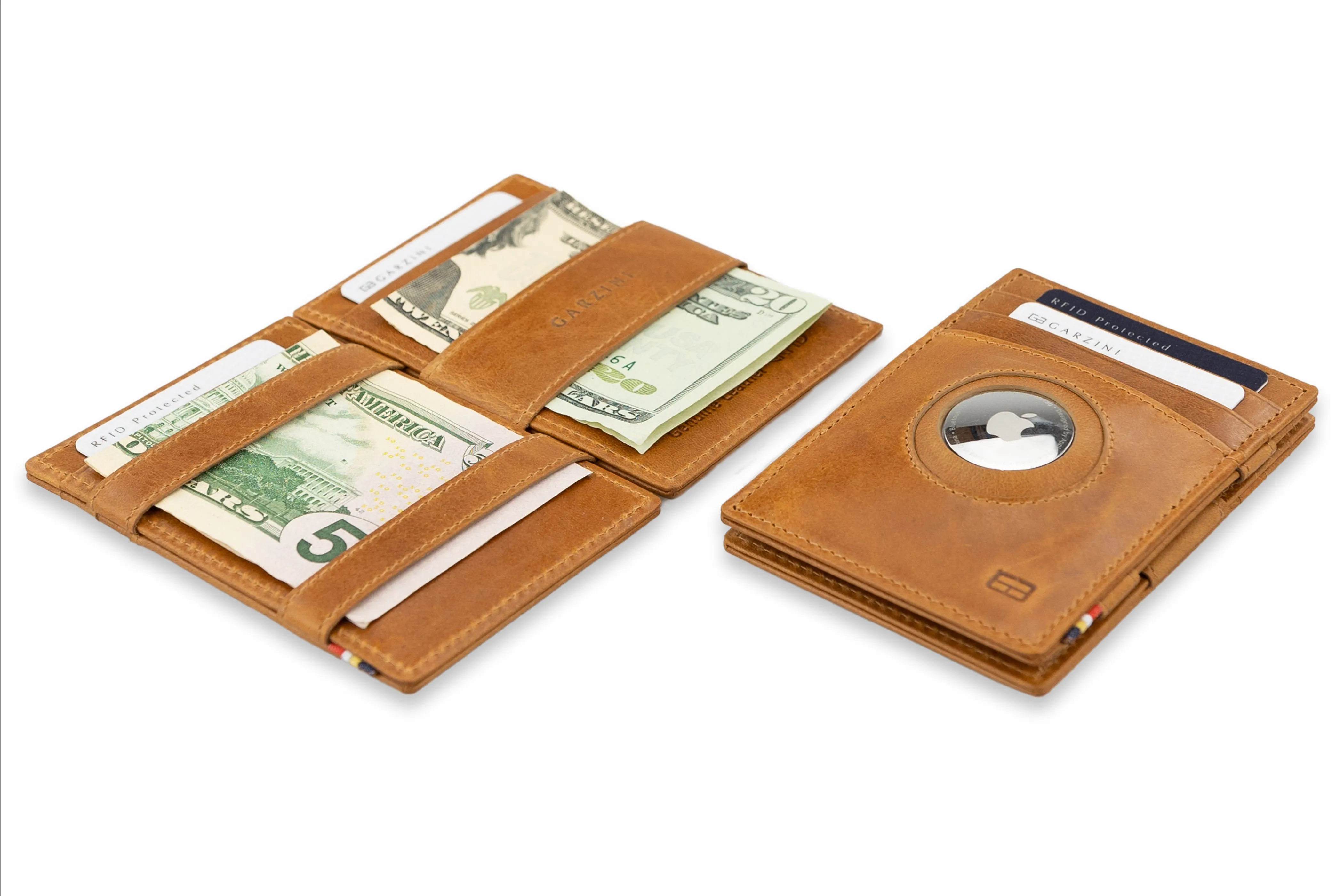 Garzini Essenziale Magic AirTag Wallet Brushed