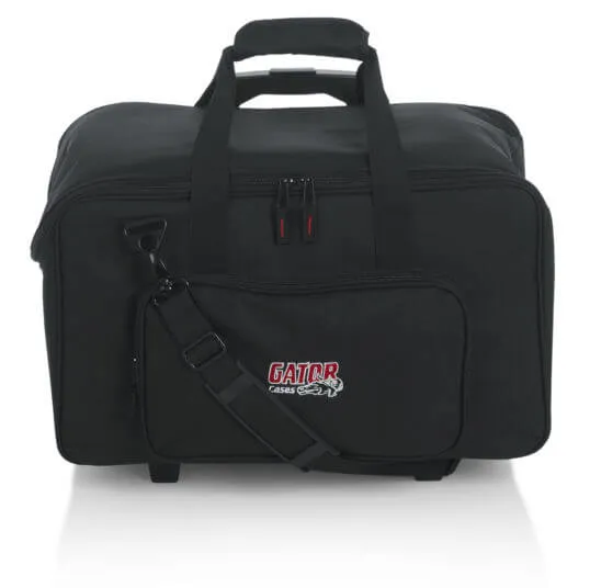 Gator G-LIGHTBAG-1911W G-par Series LED Par Lighting Tote Bag With Wheels
