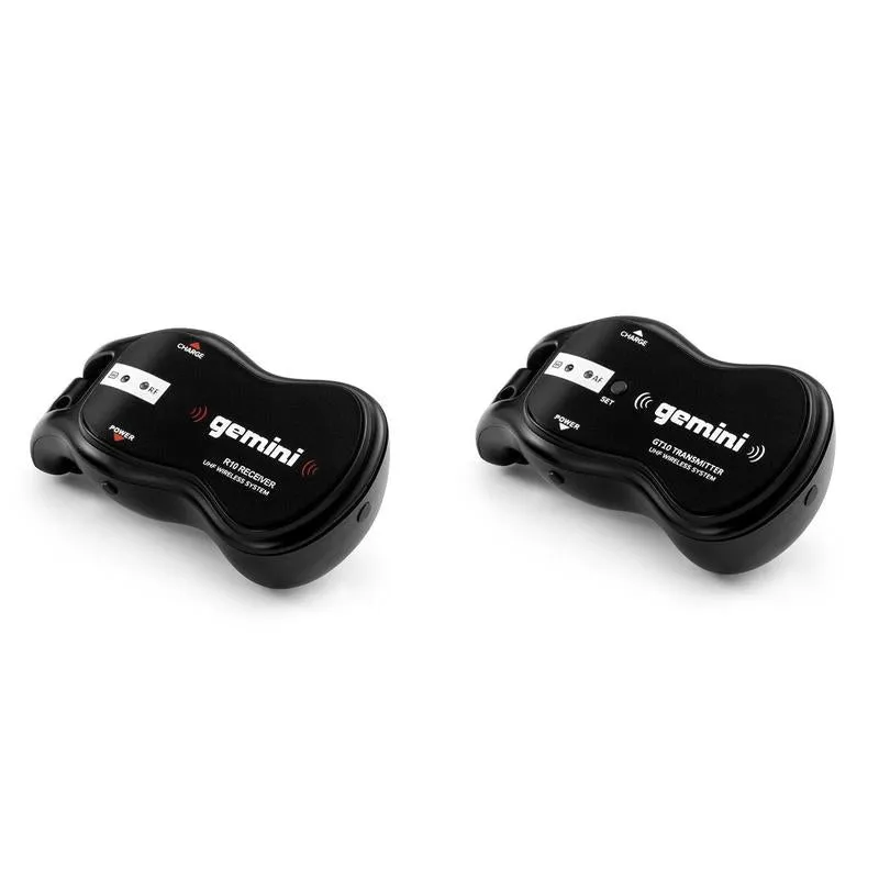 Gemini UHF Wireless Guitar System (512-541.7MHz)