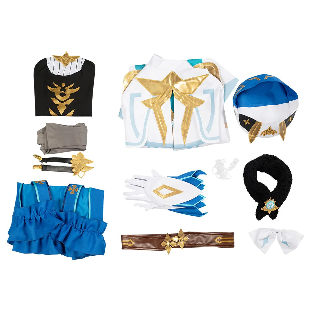 Genshin Impact Sucrose Cosplay Costume  Halloween Carnival Suit