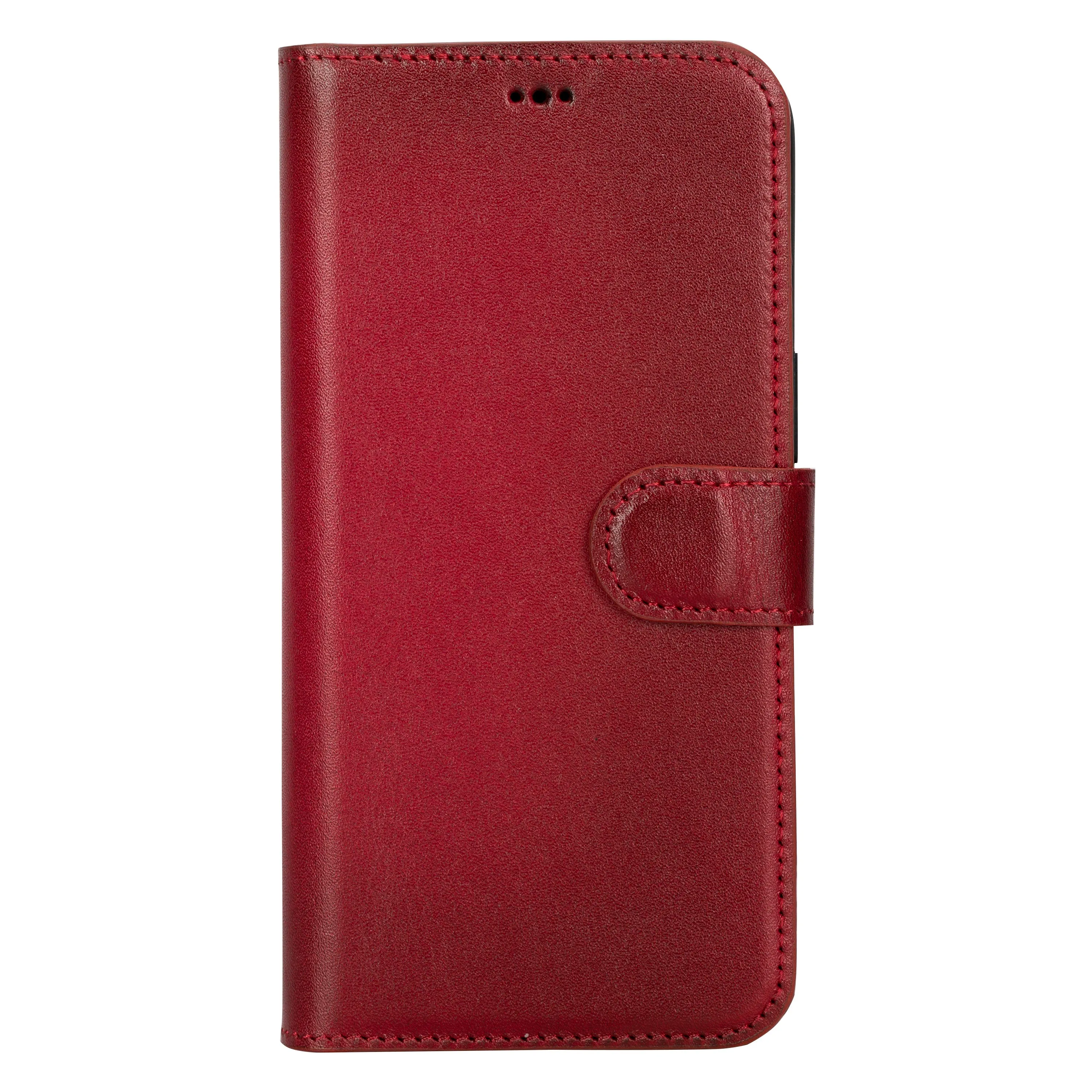 Genuine Leather Detachable  iphone 16 Case