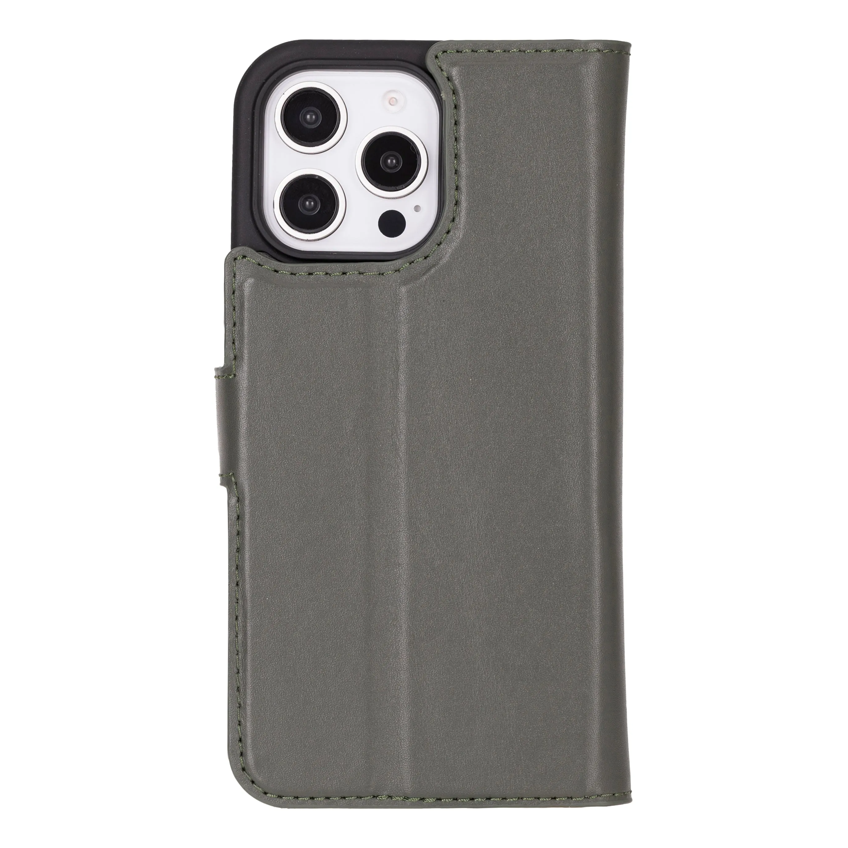 Genuine Leather Detachable  iphone 16 Case