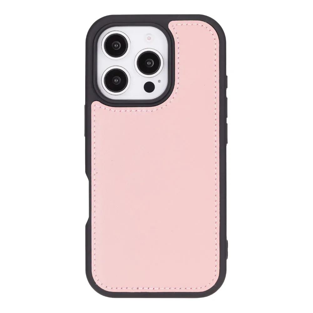 Genuine Leather Detachable  iphone 16 Case