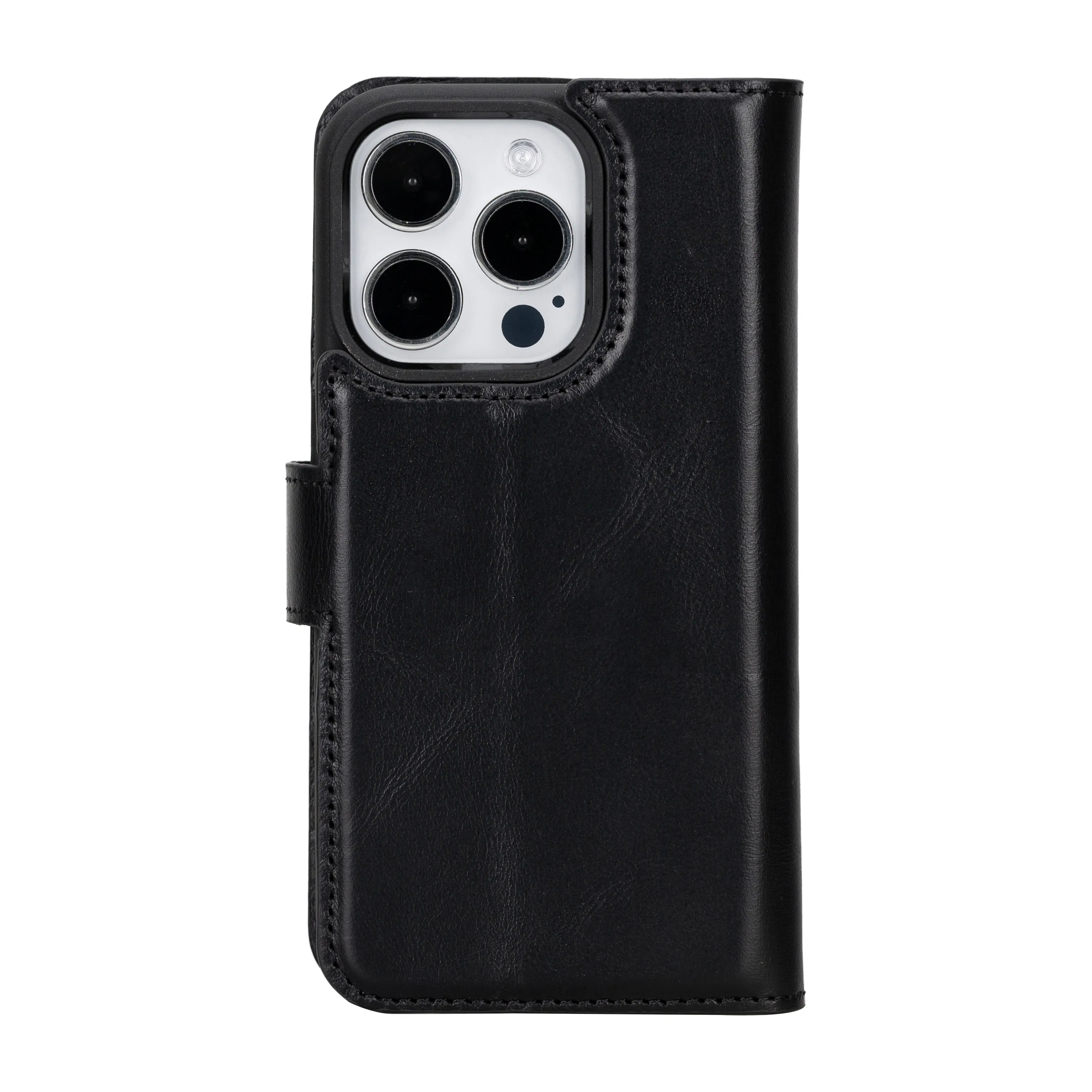 Genuine Leather Detachable  iphone 16 Case