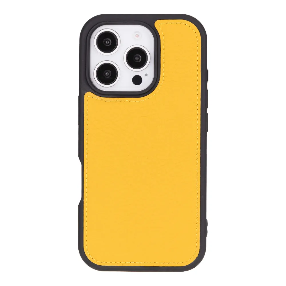 Genuine Leather Detachable  iphone 16 Case