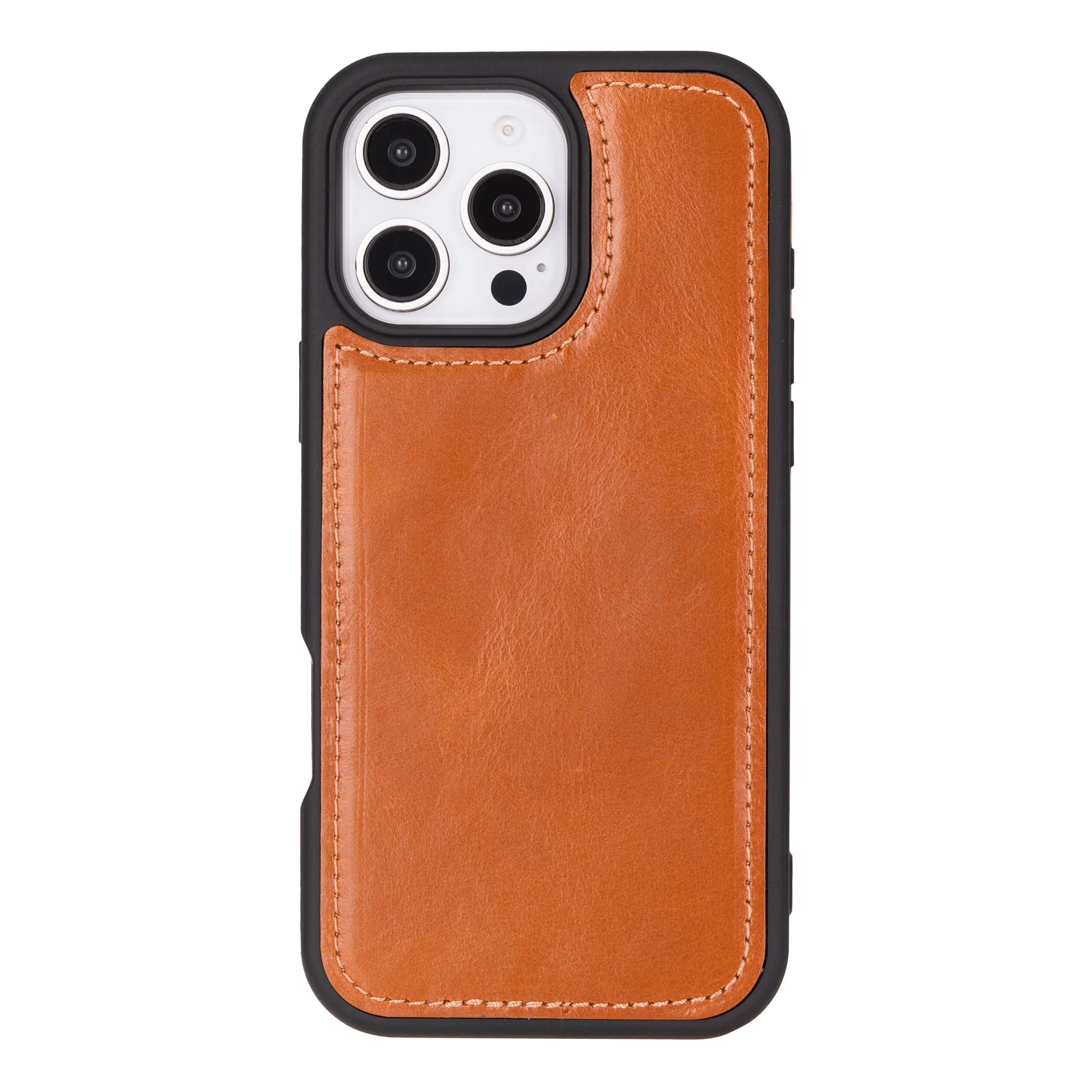 Genuine Leather Detachable  iphone 16 Case