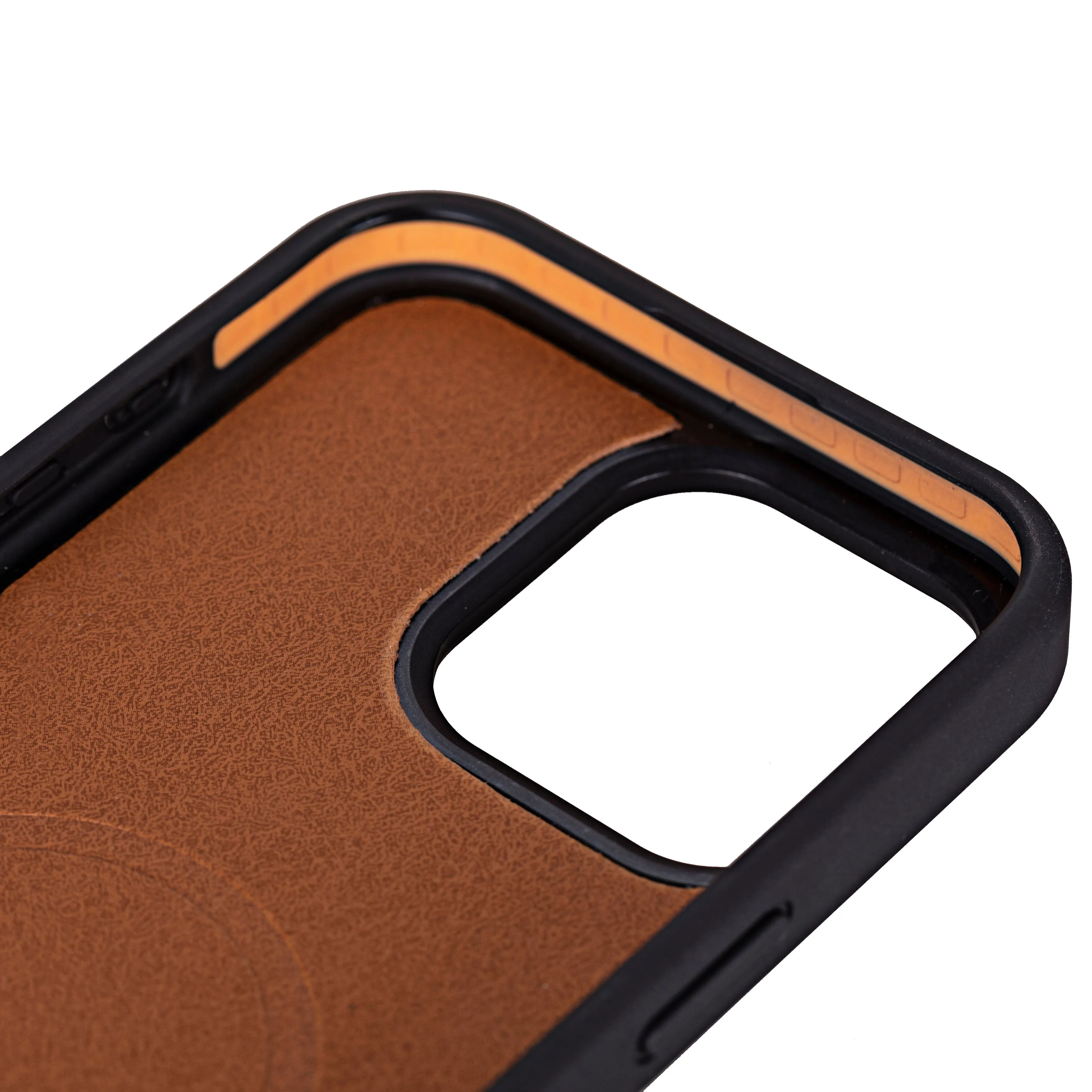 Genuine Leather Detachable  iphone 16 Case