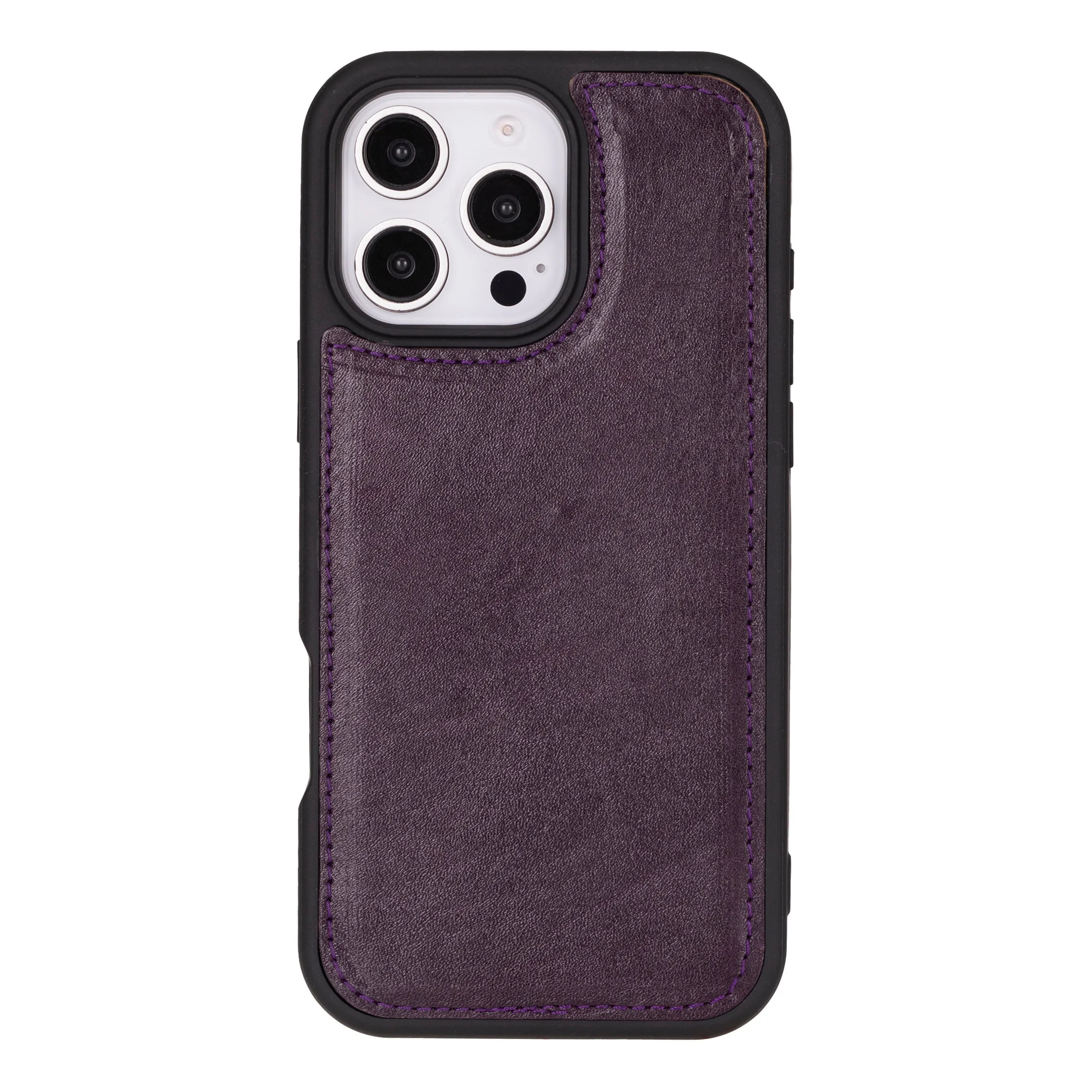 Genuine Leather Detachable  iphone 16 Case