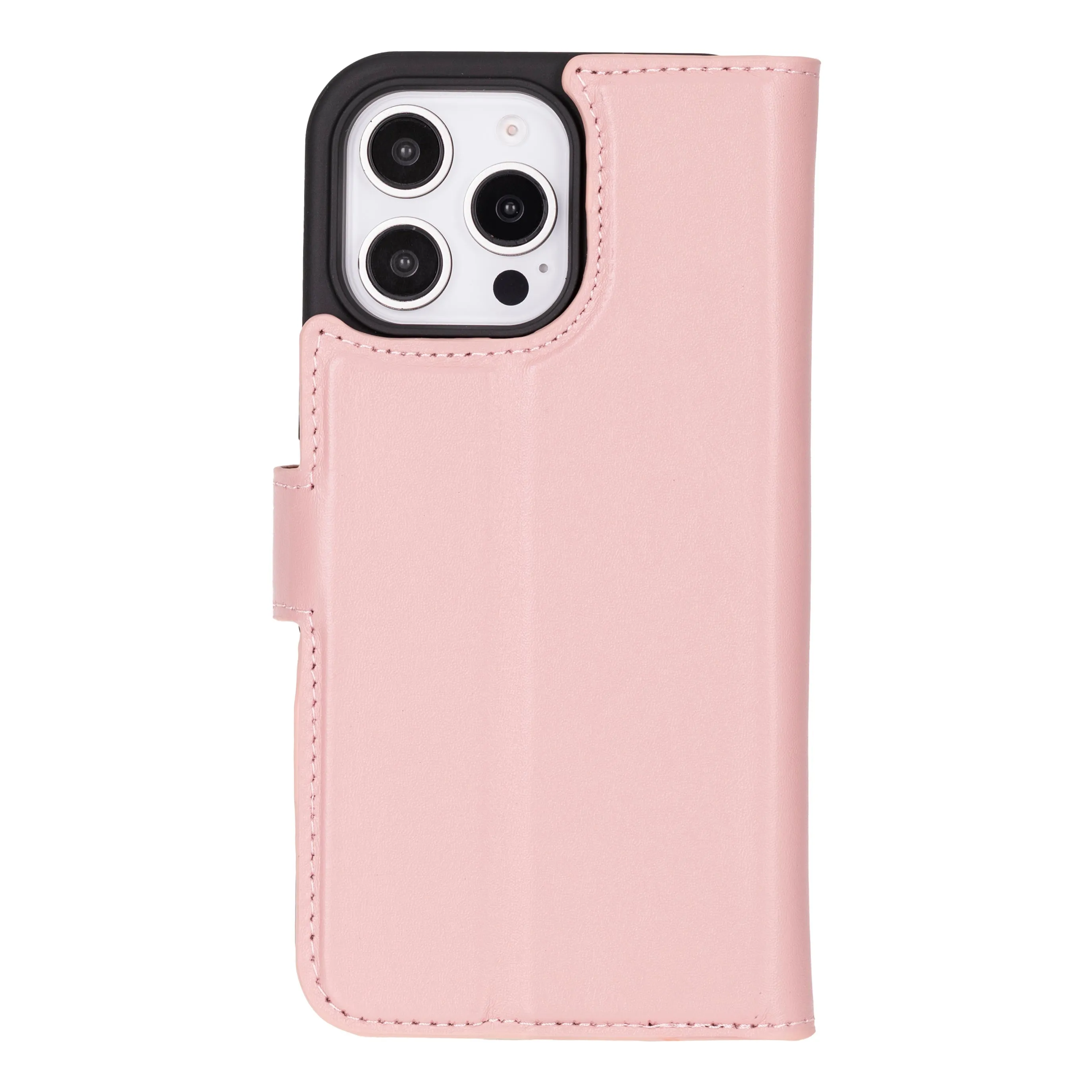 Genuine Leather Detachable  iphone 16 Case