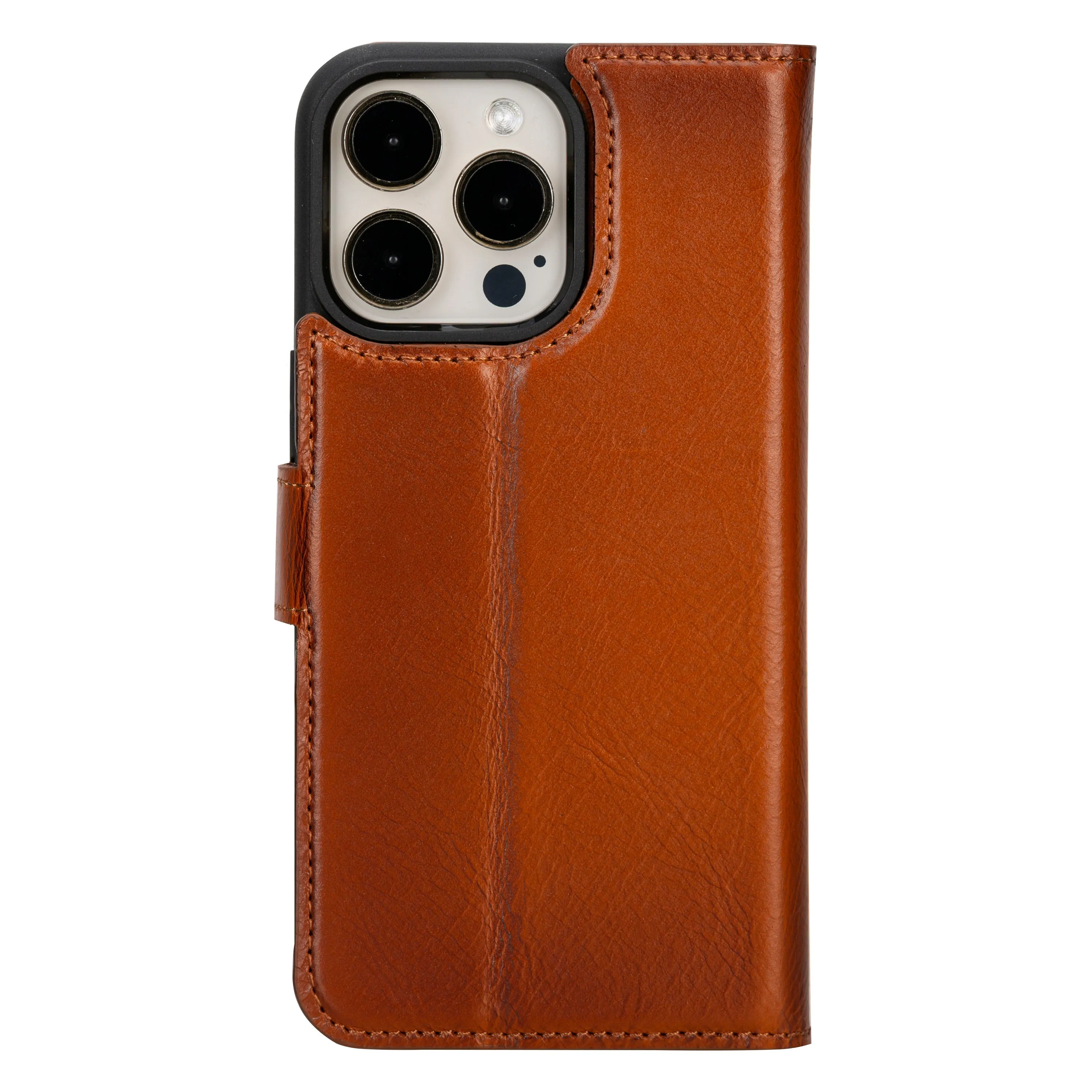 Genuine Leather Detachable  iphone 16 Case