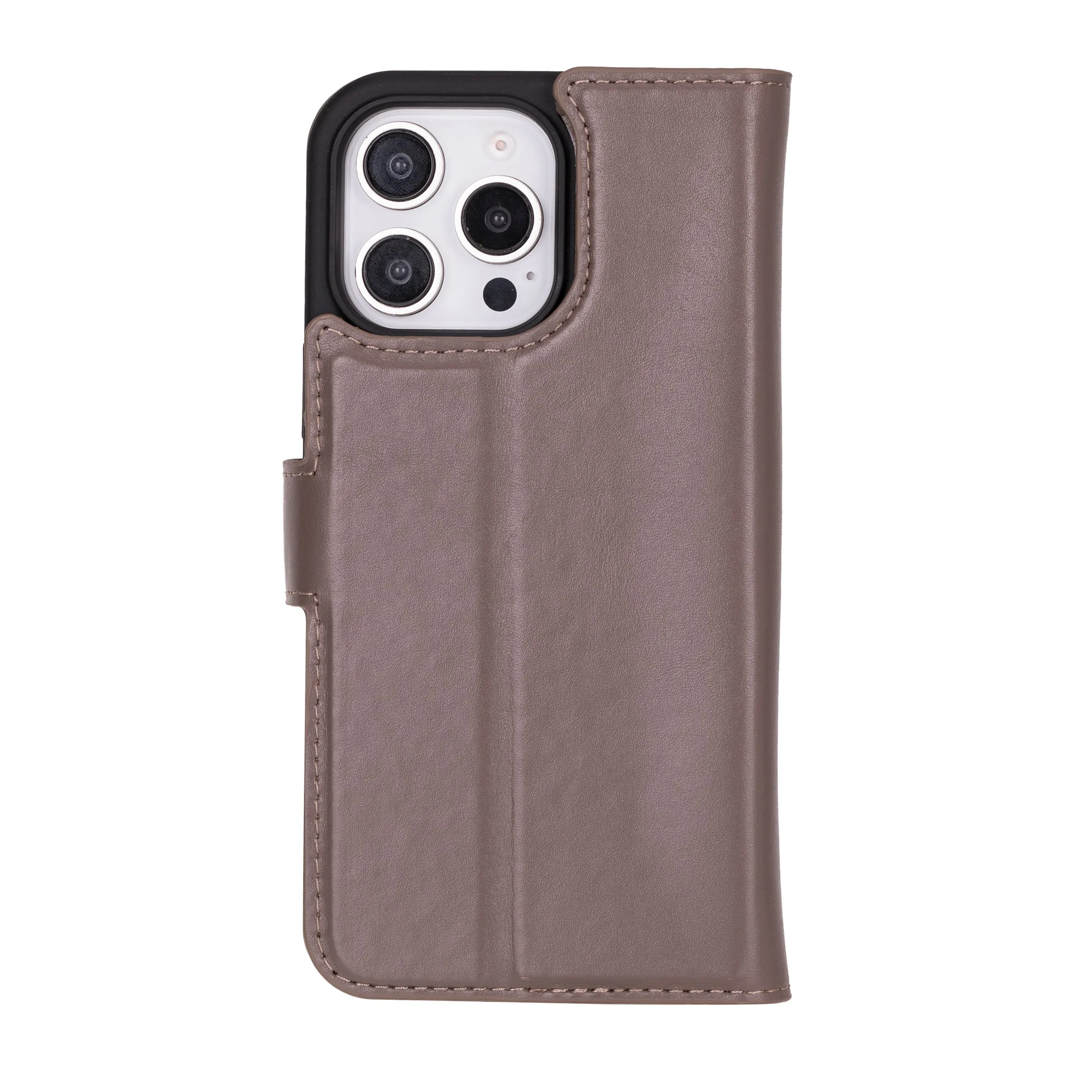 Genuine Leather Detachable  iphone 16 Case