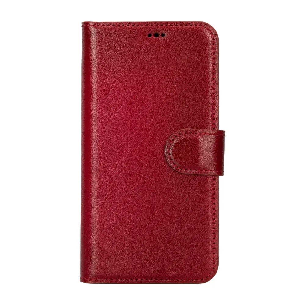 Genuine Leather Detachable  iphone 16 Case