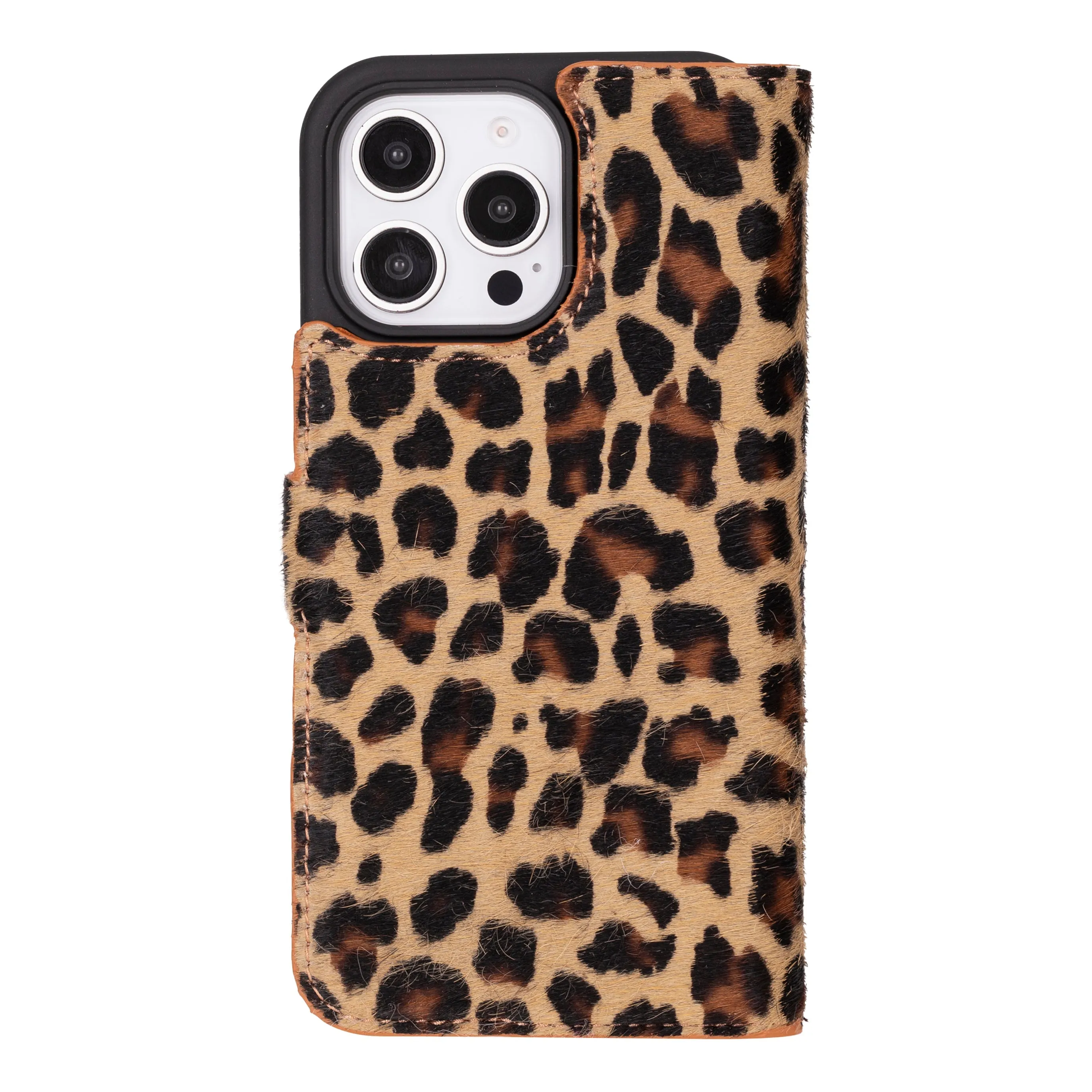 Genuine Leather Detachable  iphone 16 Case