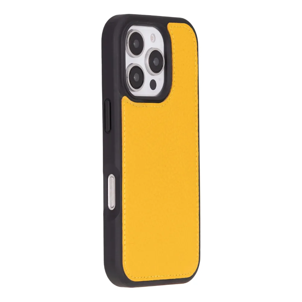 Genuine Leather Detachable  iphone 16 Case