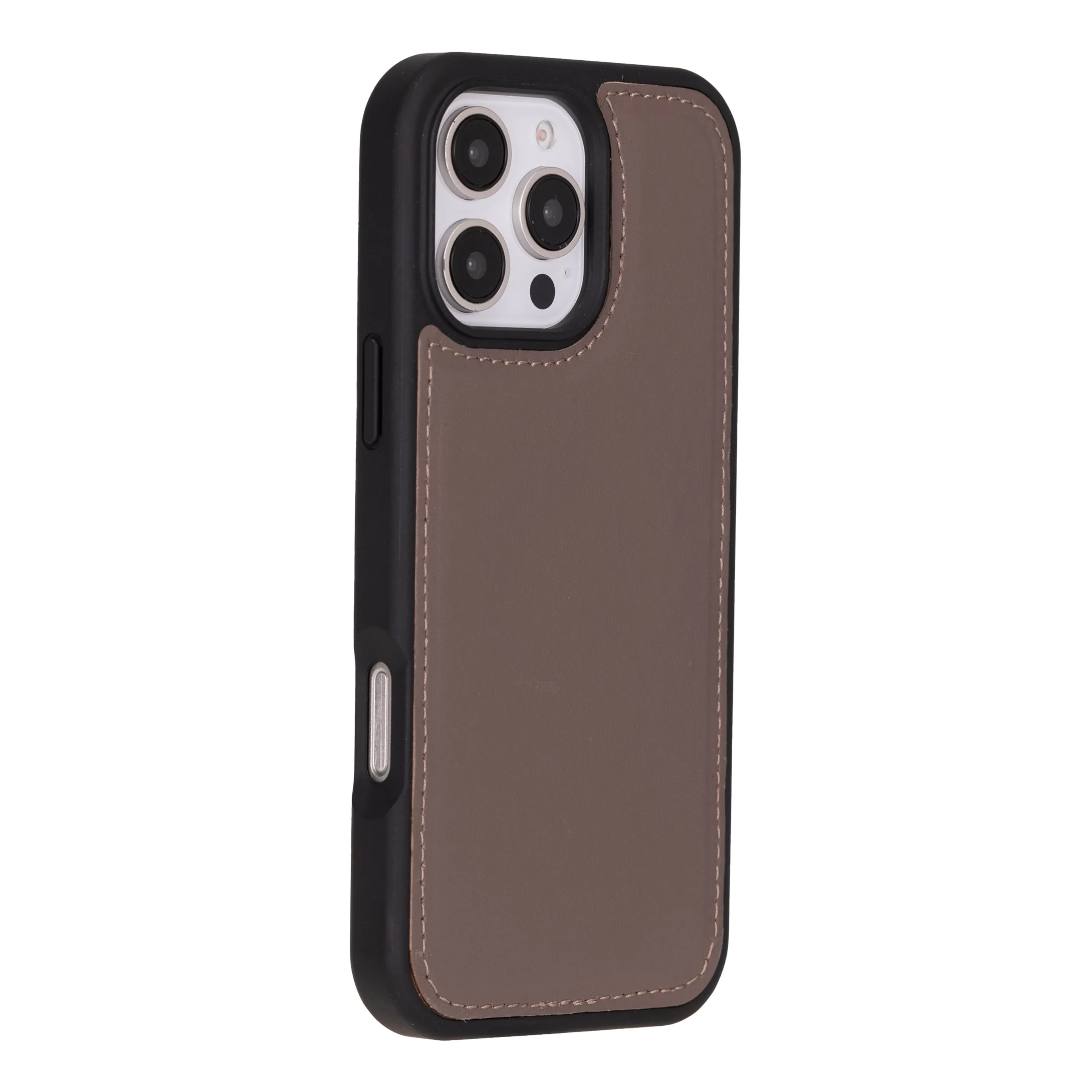 Genuine Leather Detachable  iphone 16 Case