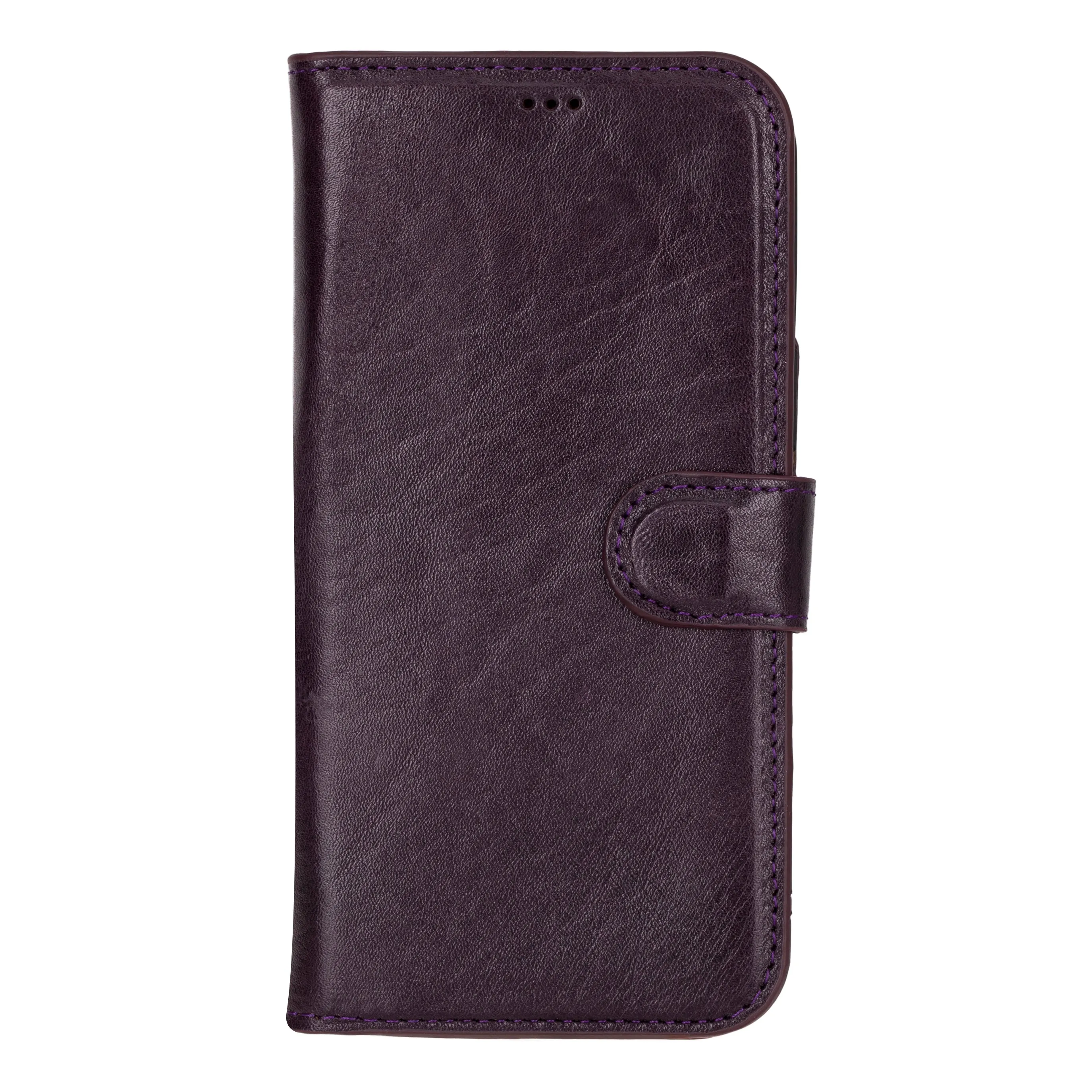 Genuine Leather Detachable  iphone 16 Case