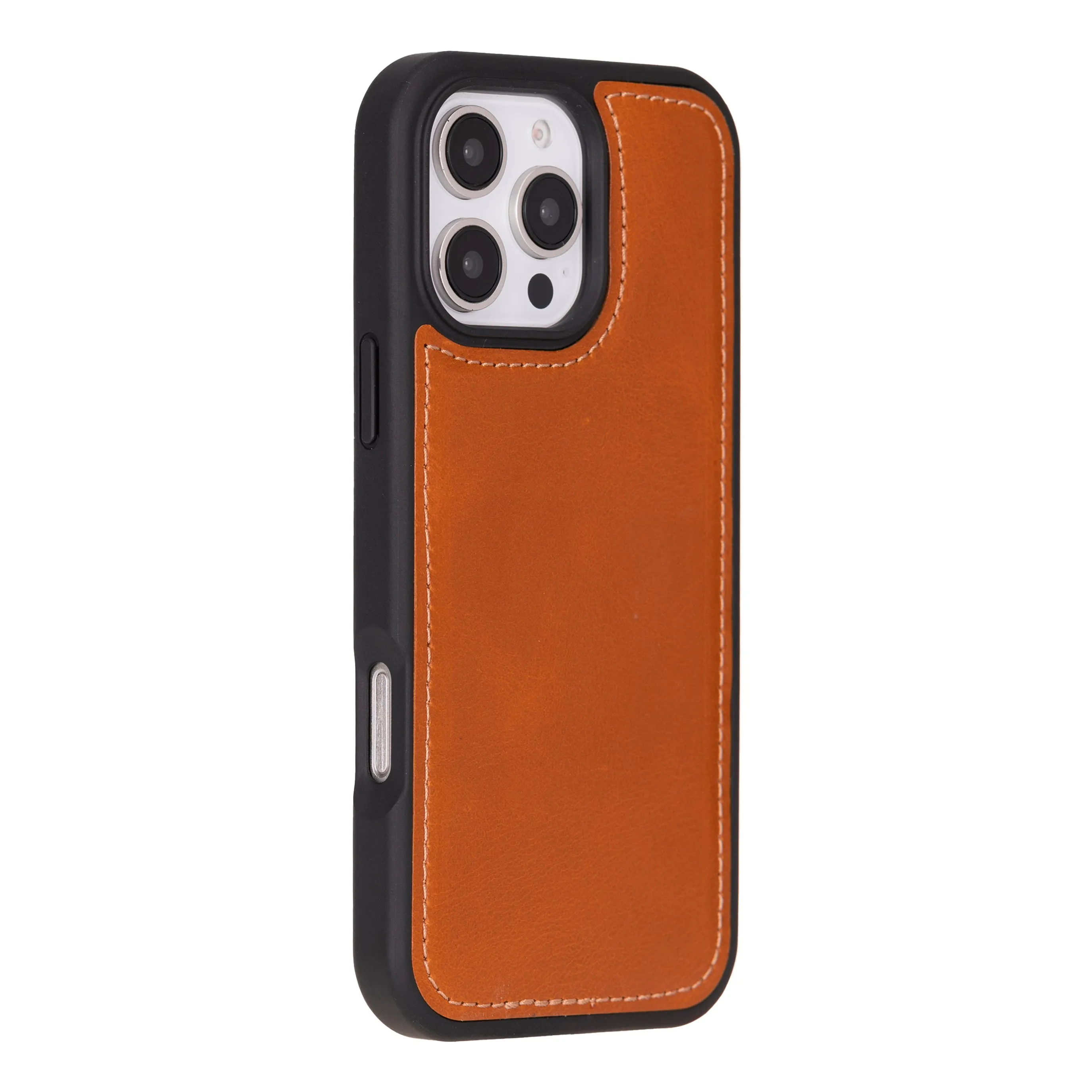 Genuine Leather Detachable  iphone 16 Case