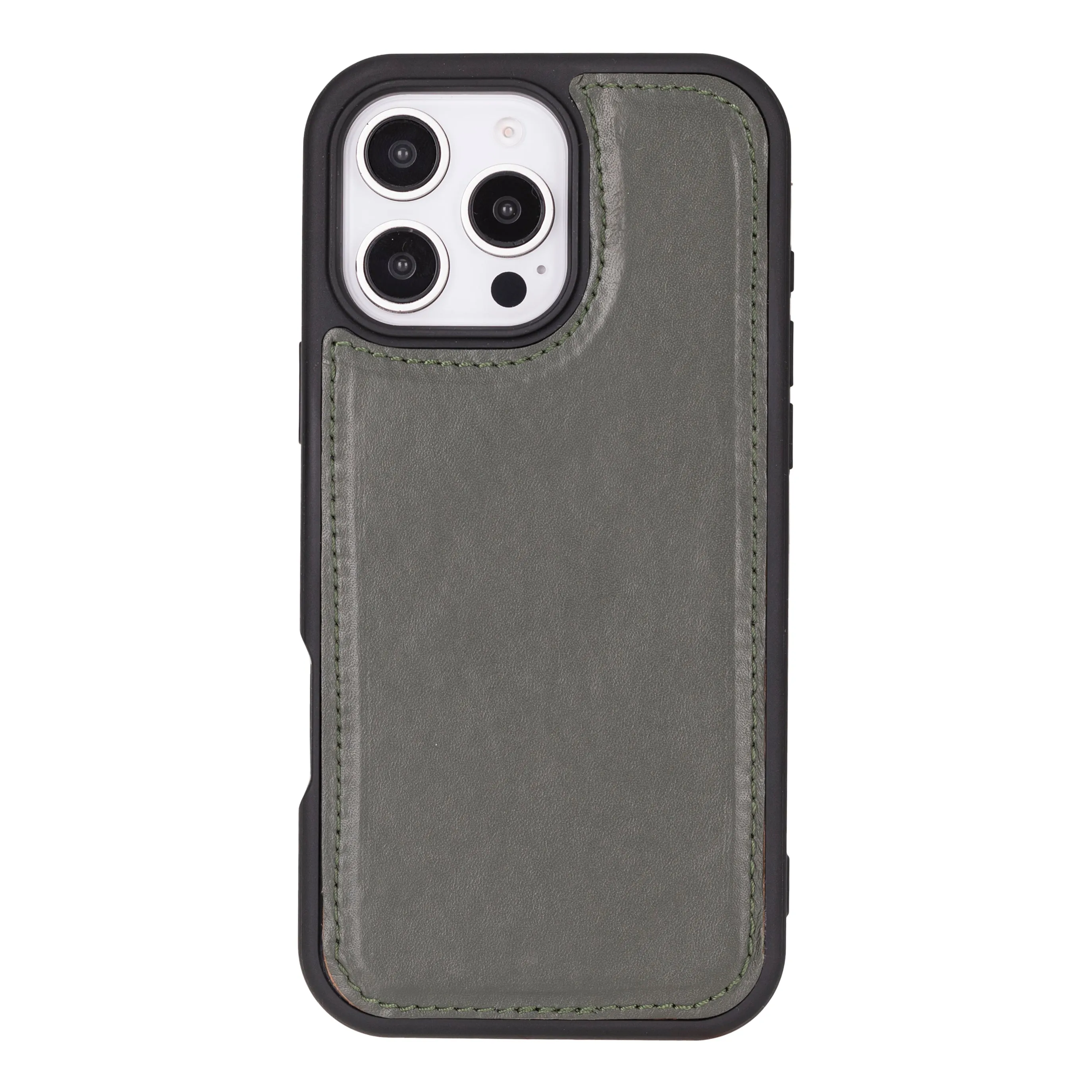 Genuine Leather Detachable  iphone 16 Case