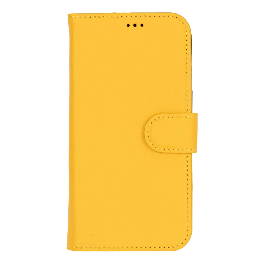 Genuine Leather Detachable  iphone 16 Case