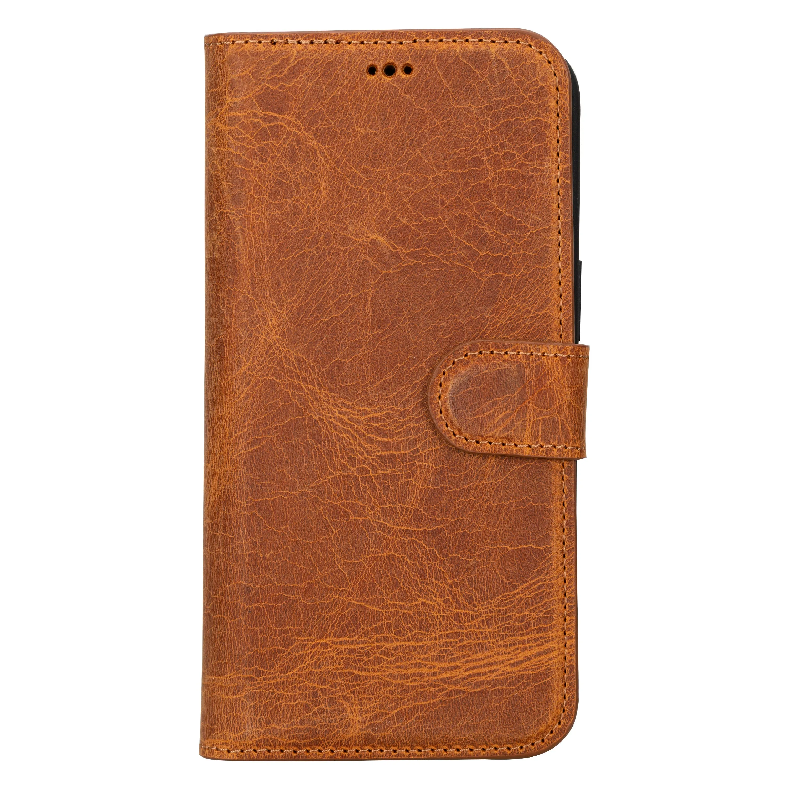 Genuine Leather Detachable  iphone 16 Case