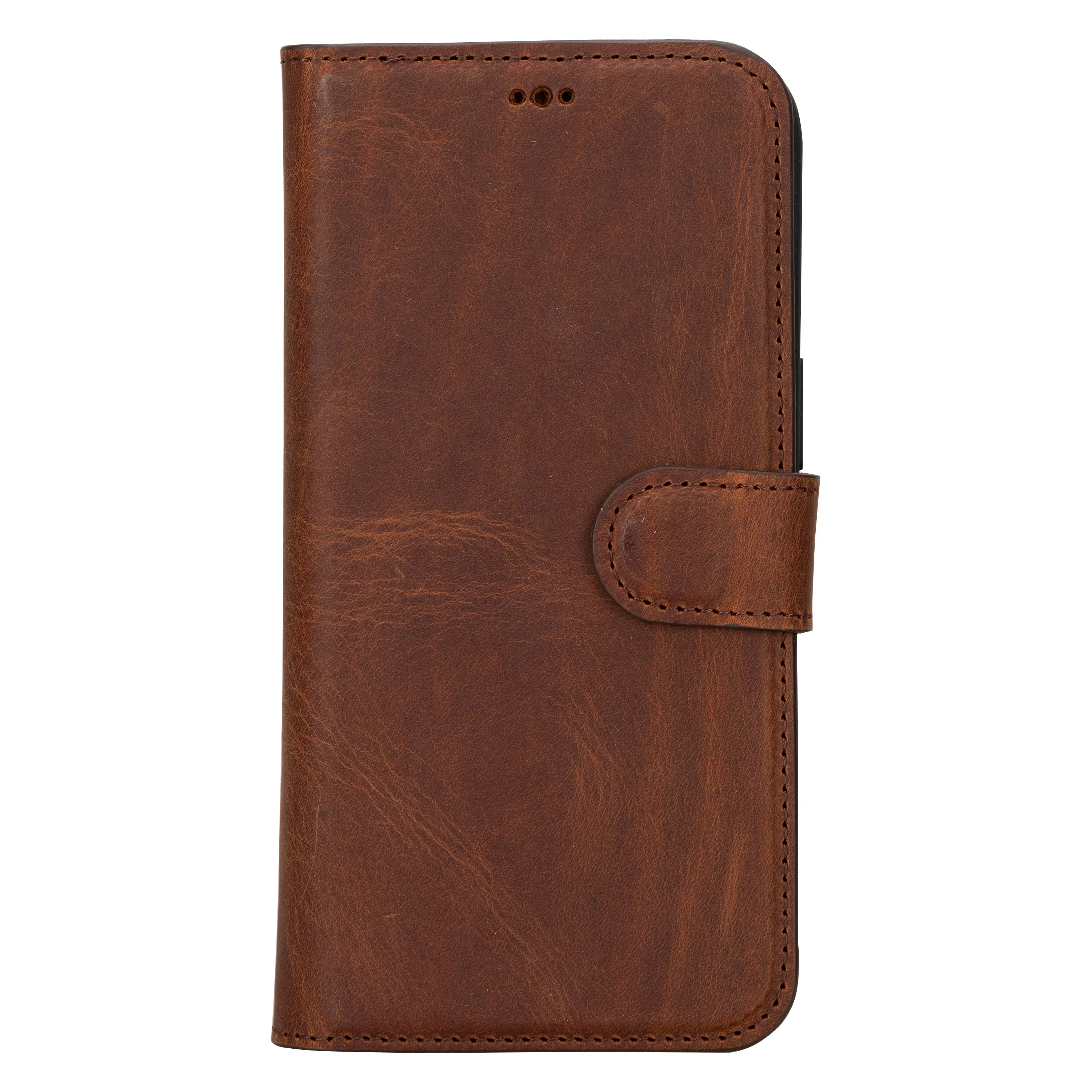 Genuine Leather Detachable  iphone 16 Case