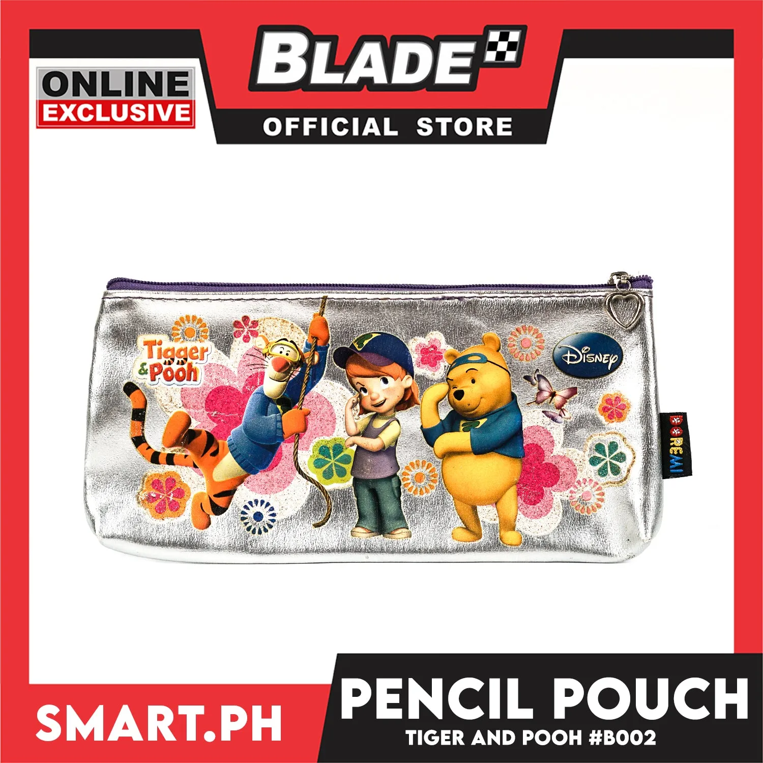 Gifts Pencil Pouch With Character Print Design #B002