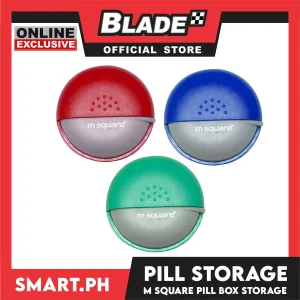 Gifts Pill Box Mini Storage Organizer (S121214-21) Assorted Colors