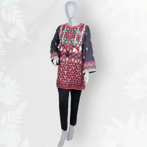 Girls Casual Printed 2Piece Lawn Suit -PRST-054