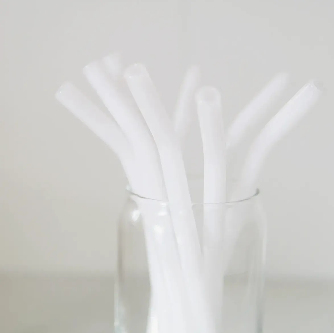 GLASS BENT STRAW