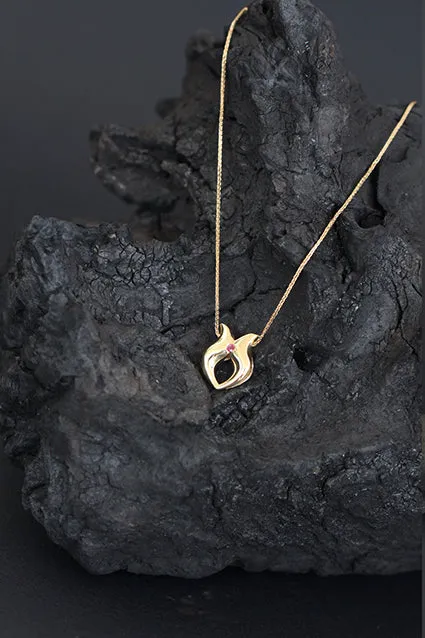 Gold Lady Love Necklace